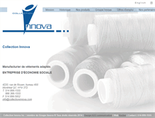 Tablet Screenshot of collectioninnova.com